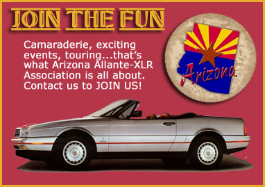Join AZ Allante - XLR Association
